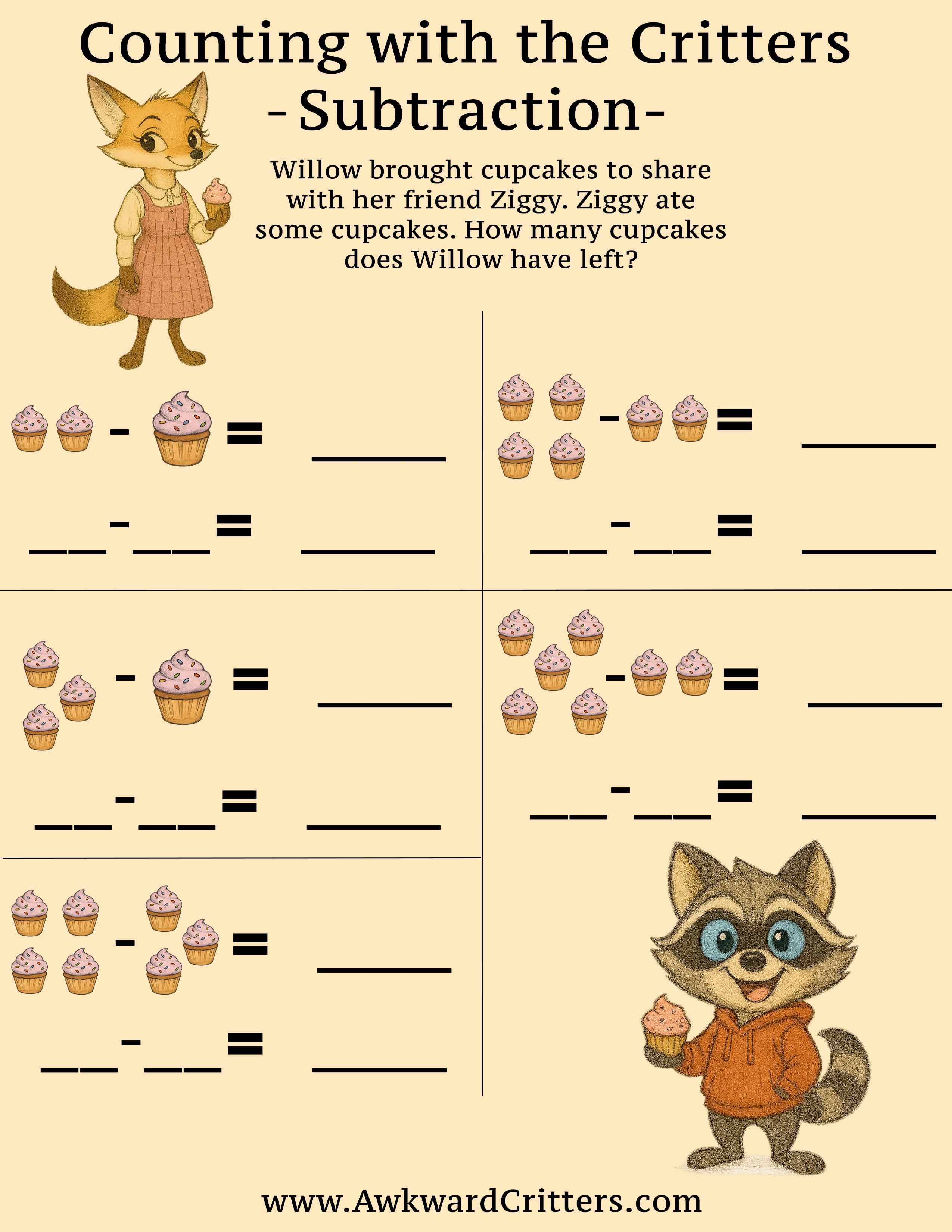 Subtraction Worksheet